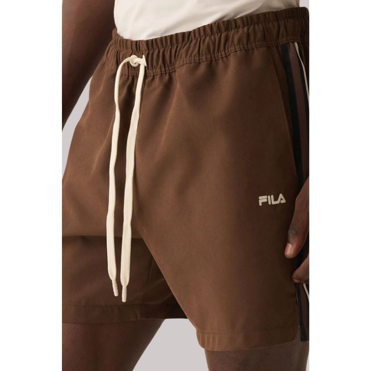 Shorts Masc. Fila Confort Sport Club Marrom
