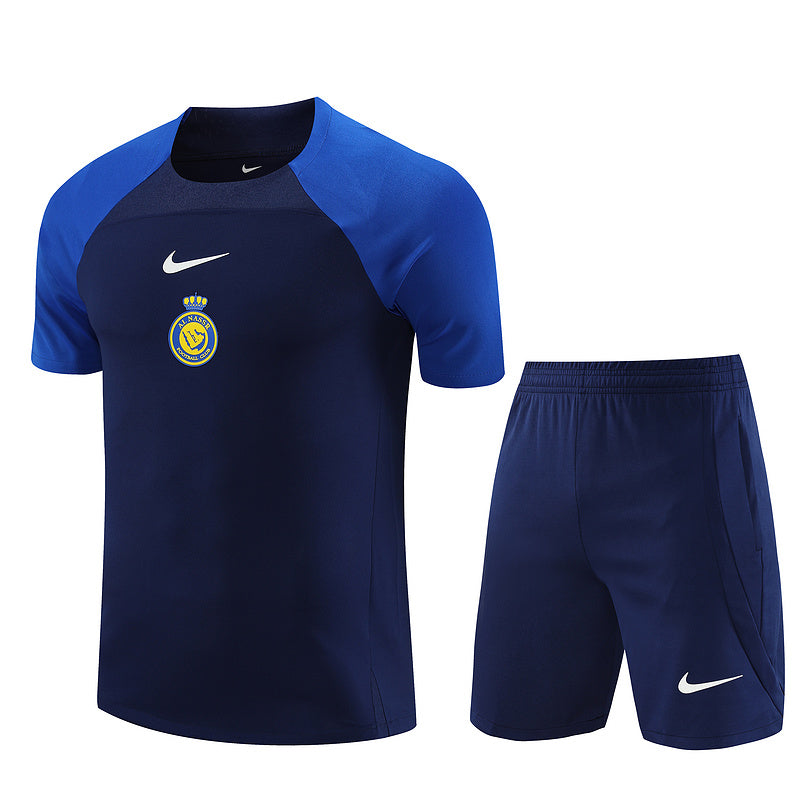 Kit de Treino Al-Nassr 2024/25 - Azul Royal | Pronta entrega