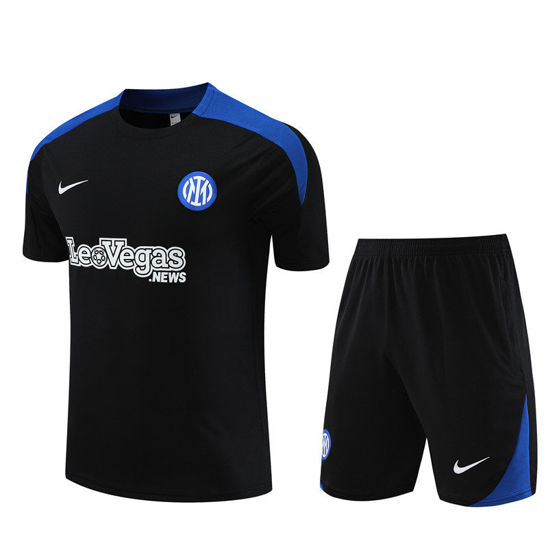 Kit de Treino Inter de Milão 2024/25 - Preto | Pronta entrega