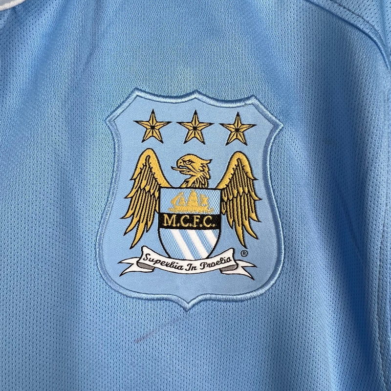 Camisa Manchester City I 15/16 Nike - Azul