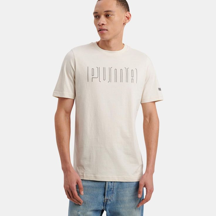 Camisa M/C Puma Sport Graphic Tee Alpine Snow