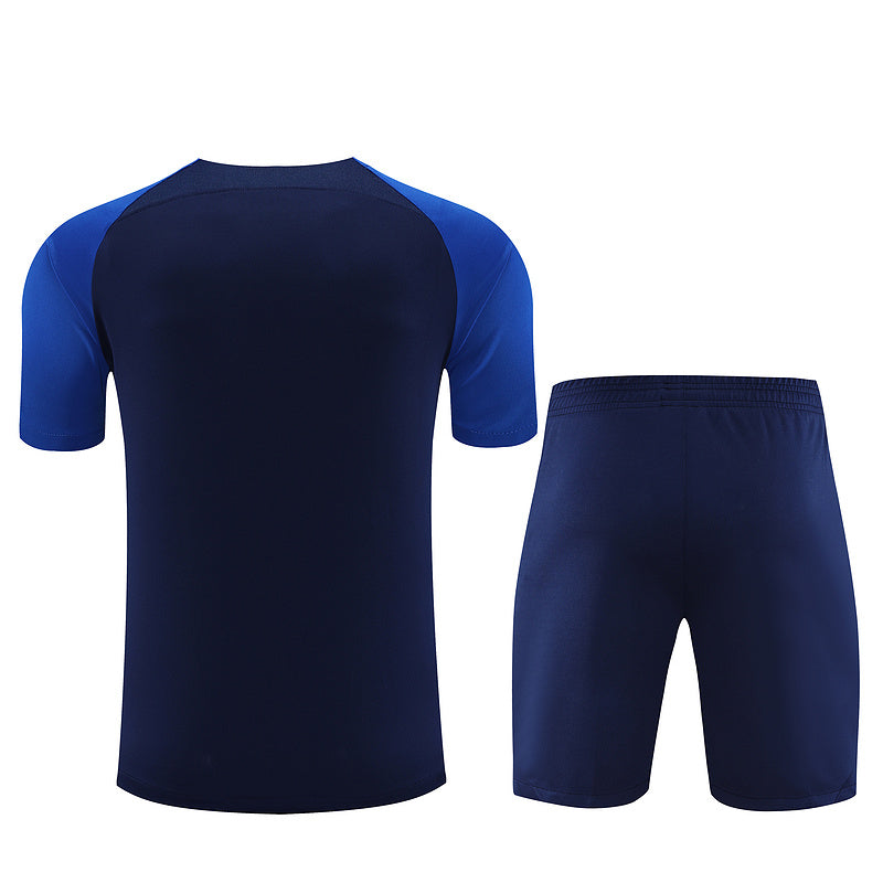 Kit de Treino Al-Nassr 2024/25 - Azul Royal | Pronta entrega