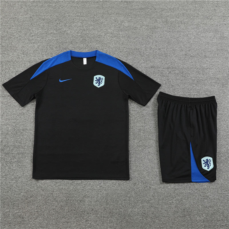 Kit de Treino Holanda 2024/25 - Preto | Pronta entrega