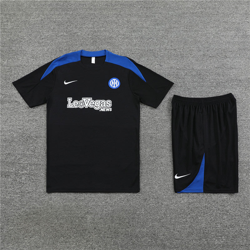 Kit de Treino Inter de Milão 2024/25 - Preto | Pronta entrega