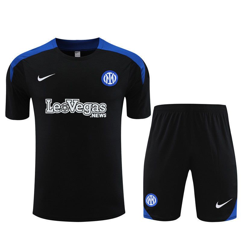 Kit de Treino Inter de Milão 2024/25 - Preto | Pronta entrega