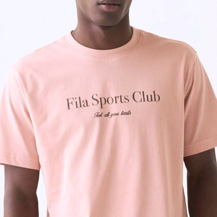 Camiseta Masc. Fila Confort Classic Rose