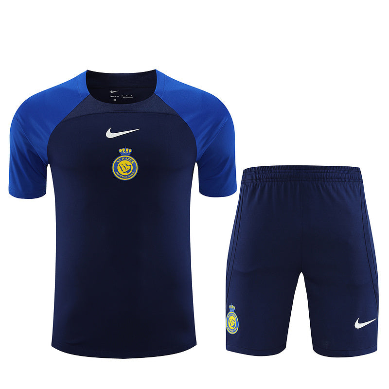 Kit de Treino Al-Nassr 2024/25 - Azul Royal | Pronta entrega