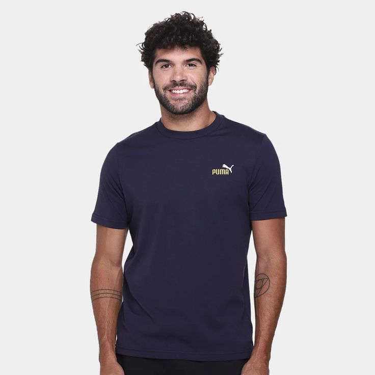 Camiseta M/C Ess 2 Color Small No 1 Logo