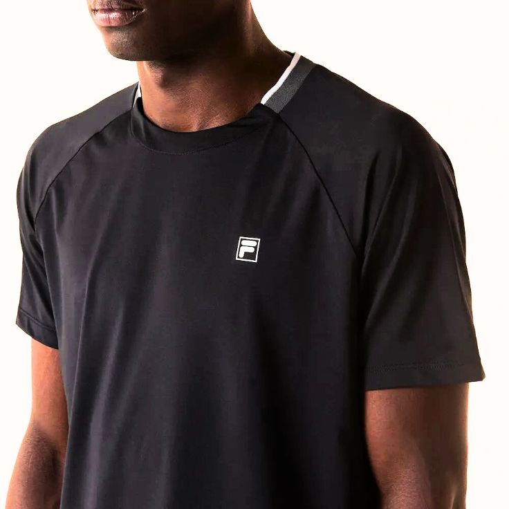 Camiseta Masc. Fila Match Preta