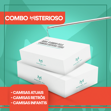 CAIXA MISTERIOSA - COMBO  (ESCOLHA POR CATEGORIA)