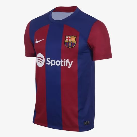 Camisa Barcelona I 23/24 Nike - Grená