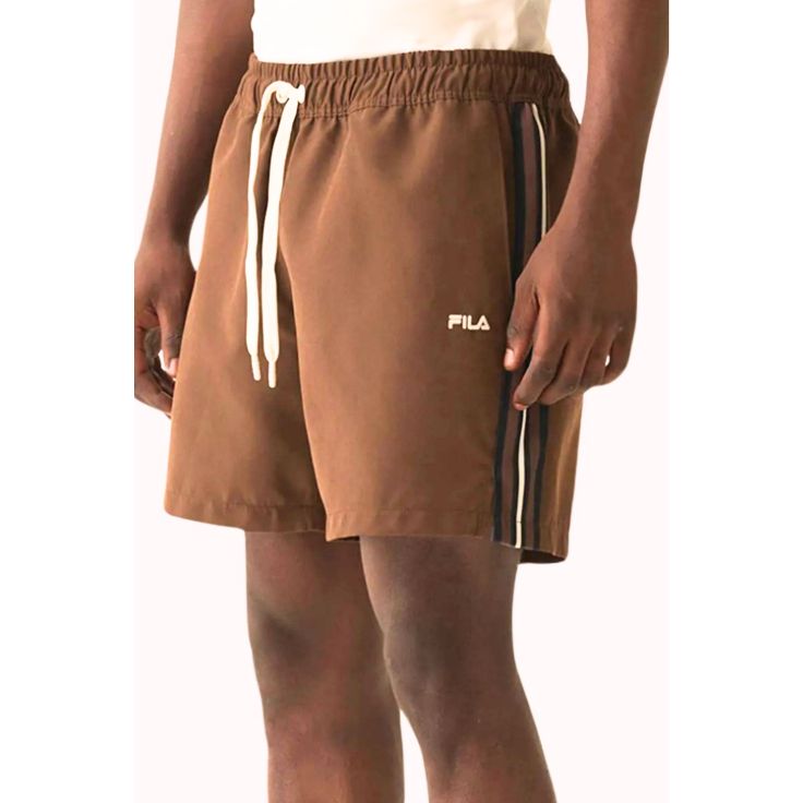 Shorts Masc. Fila Confort Sport Club Marrom