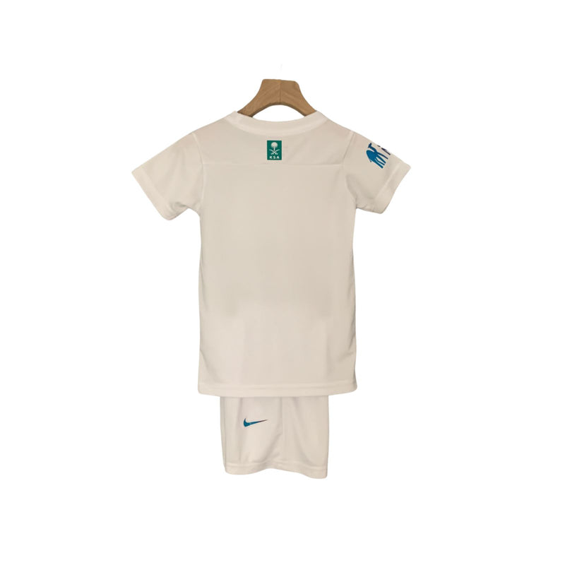 Kit Infantil Al-Nassr III 23/24 Nike - Branco