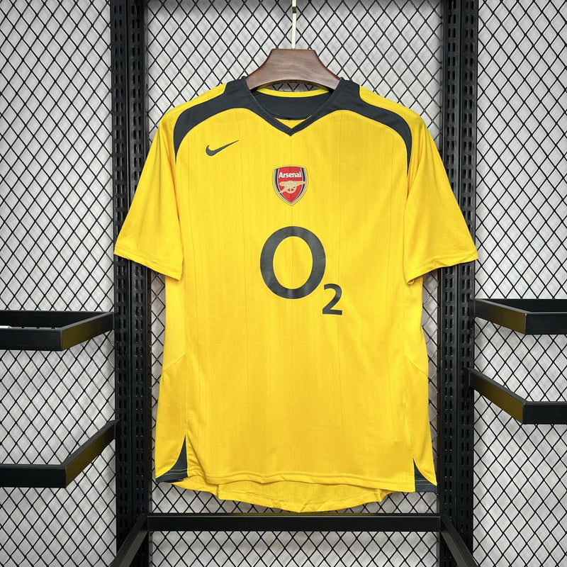 Camisa Arsenal Retrô 05/06 Nike - Amarelo