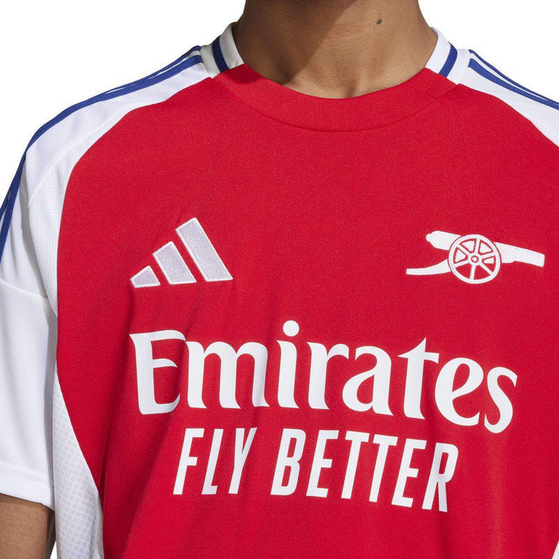 Camisa Arsenal I 24/25 Adidas - Branco e Vermelho