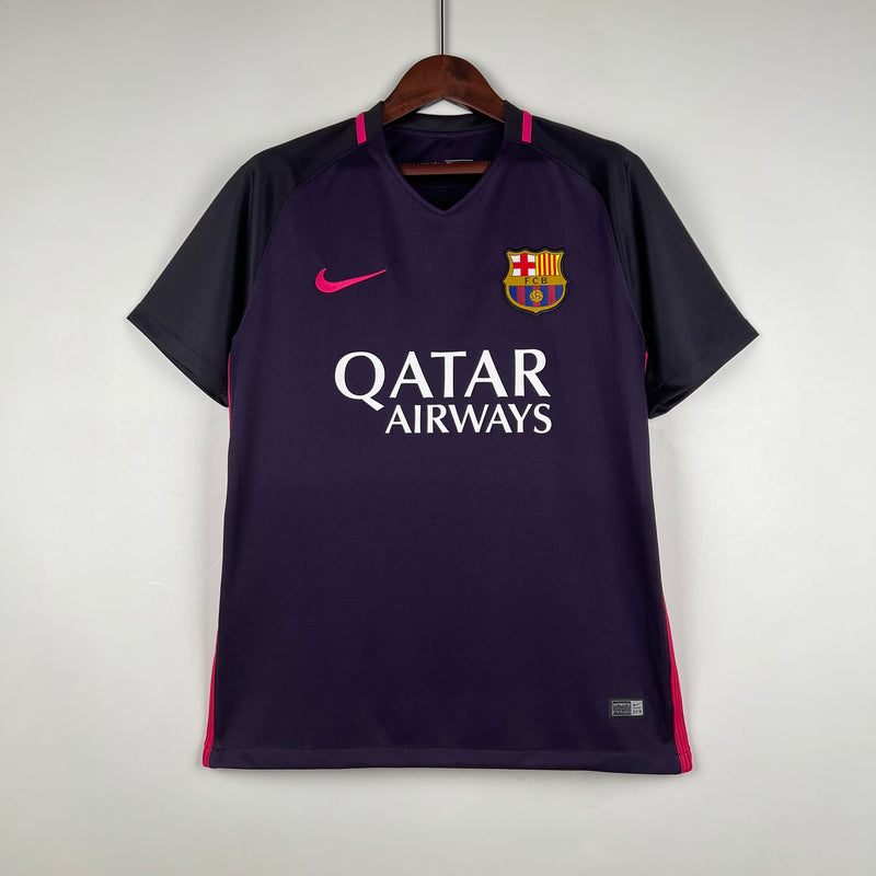 Camisa Barcelona Retrô 16/17 Nike - Vinho Escuro