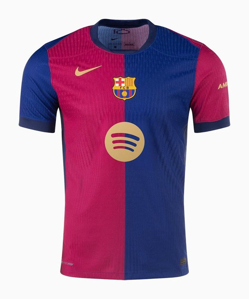 Camisa Versão Jogador Barcelona I 24/25 Nike - Vermelha e Azul