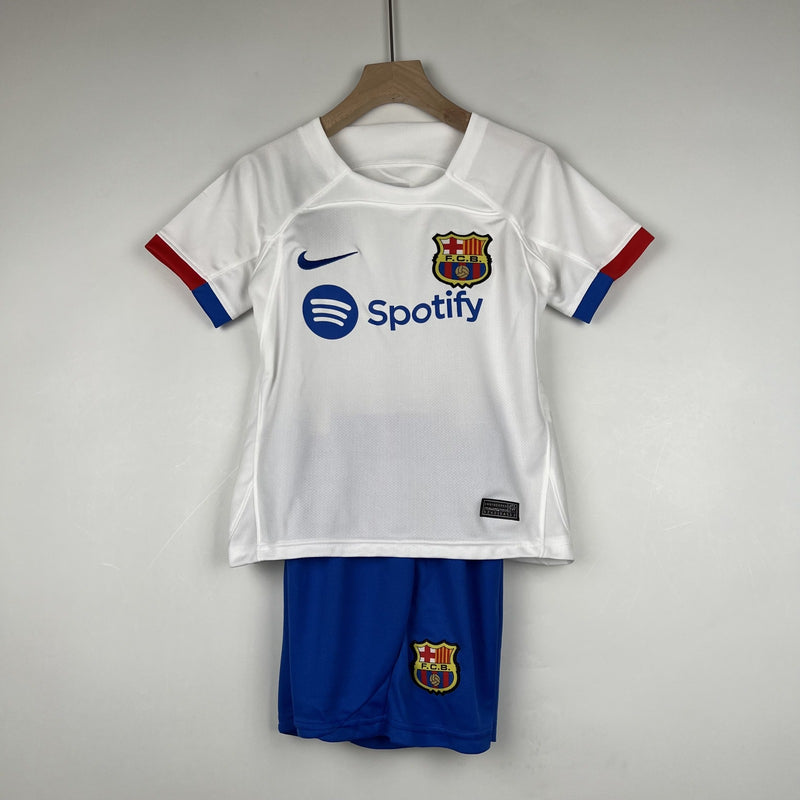 Kit Infantil Barcelona II 23/24 Nike - Branco