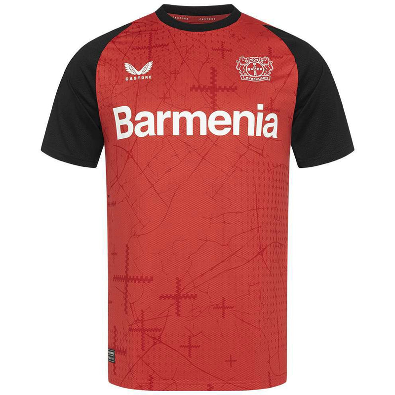 Camisa Bayer Leverkusen I 24/25 - Vermelha