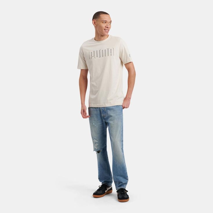 Camisa M/C Puma Sport Graphic Tee Alpine Snow