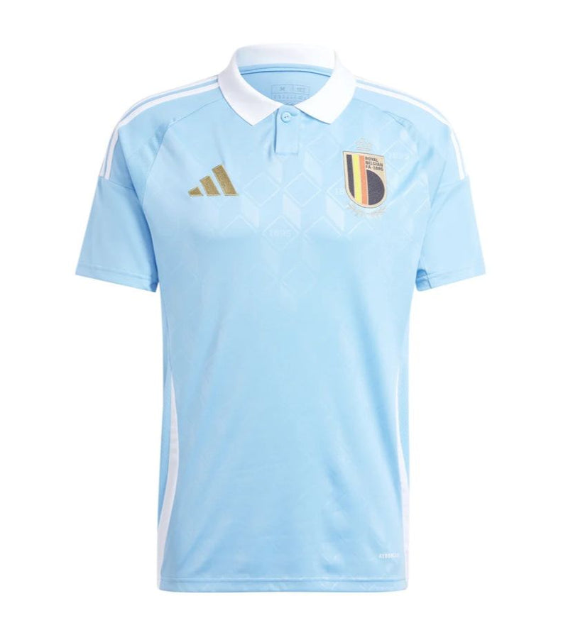 Camisa Belgica I 24/25 Adidas - Azul Bebê