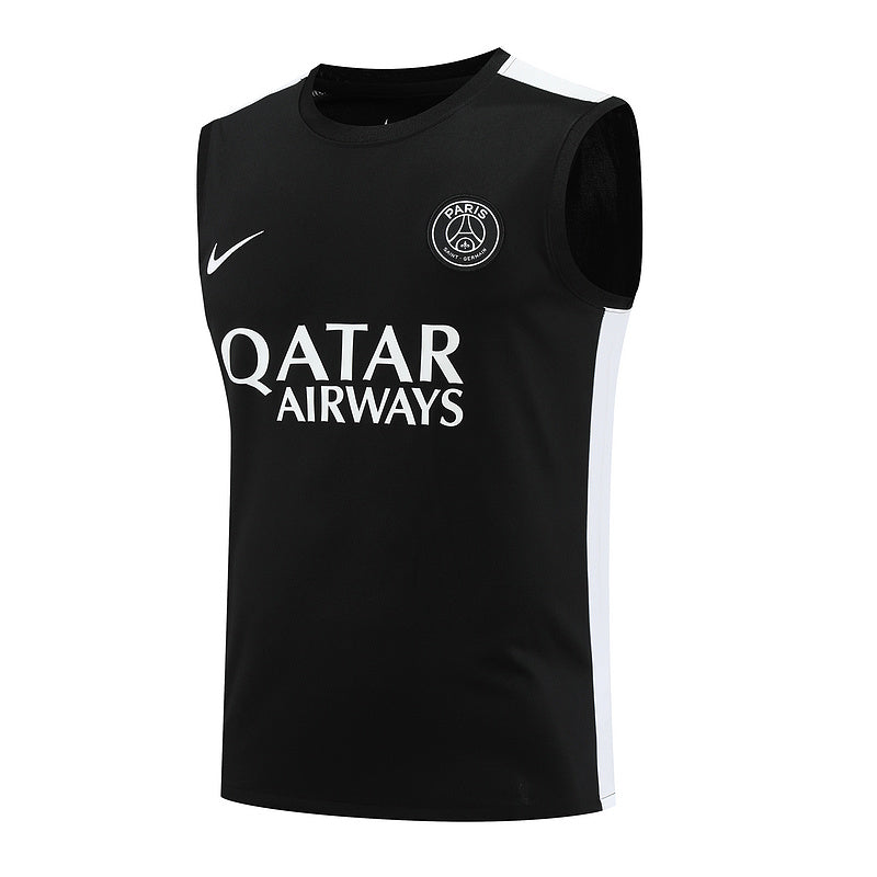 Kit de Treino Regata PSG 2024/25 - Preto | Pronta entrega