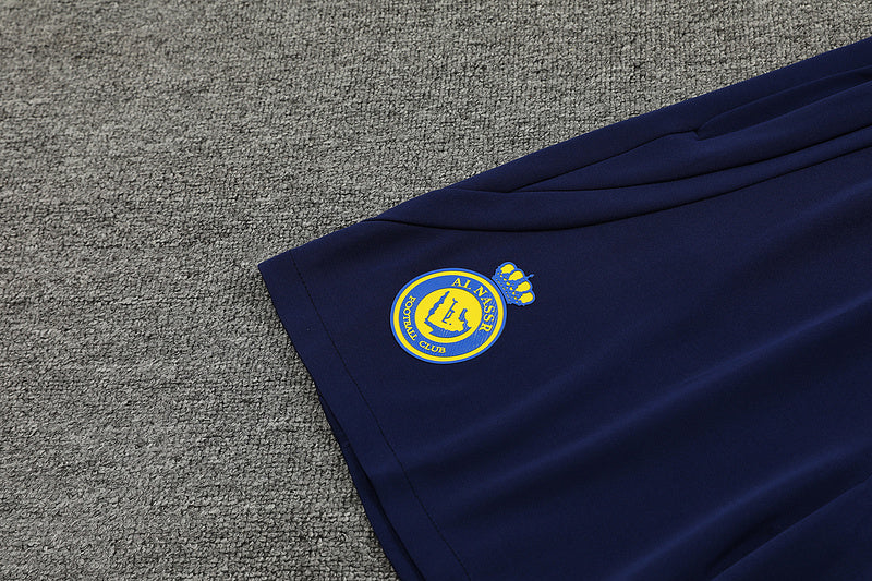 Kit de Treino Al-Nassr 2024/25 - Azul Royal | Pronta entrega