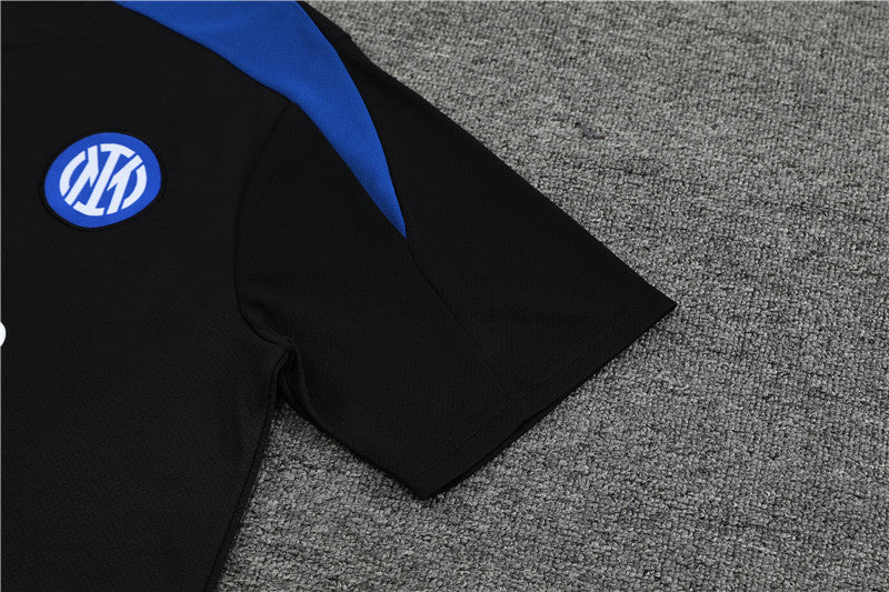 Kit de Treino Inter de Milão 2024/25 - Preto | Pronta entrega