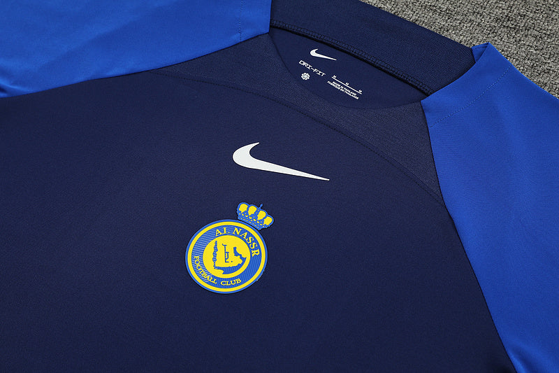 Kit de Treino Al-Nassr 2024/25 - Azul Royal | Pronta entrega