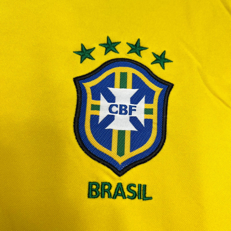 Camisa Brasil 1998 Amarela - Nike