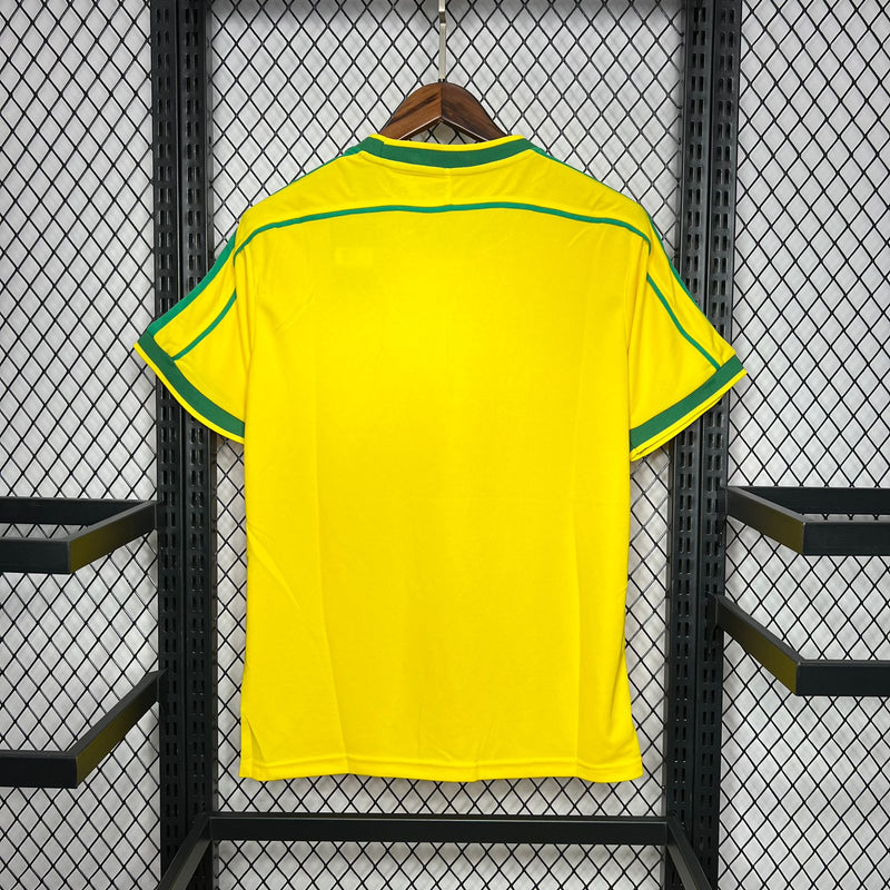 Camisa Brasil 1998 Amarela - Nike