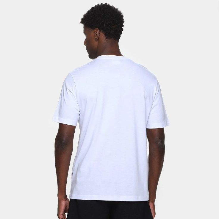 Camiseta Masc. Fila Confort Classic Branca