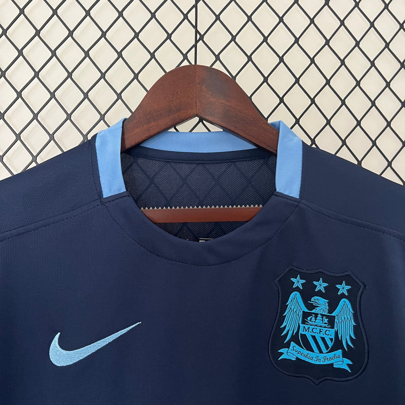 Camisa Manchester City Retrô 15/16 Nike - Azul