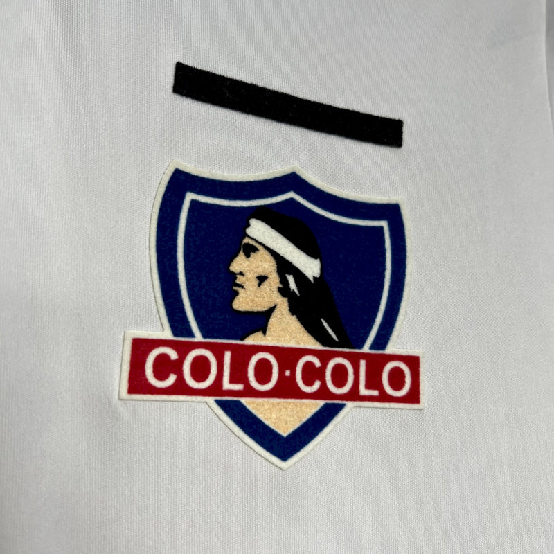 Camisa Colo Colo Retrô 1991 Adidas - Branca