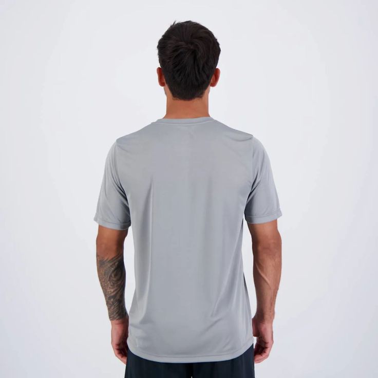 Camiseta M/C Ess Puma Logo Poly Tee M Cool