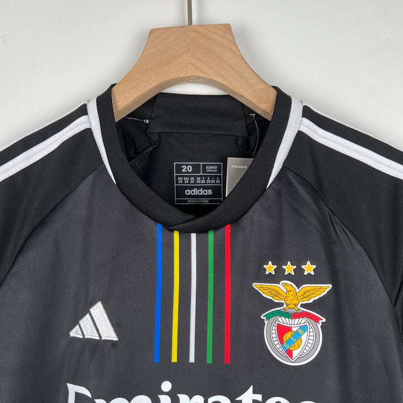 Kit Infantil Benfica II 23/24 - Preto