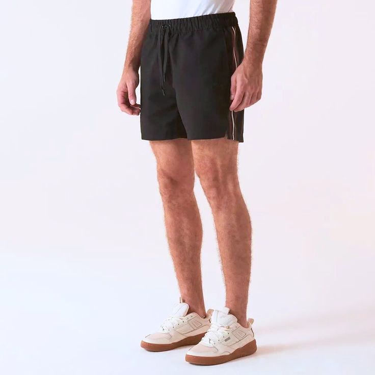 Shorts Masc. Fila Confort Sport Club Preto