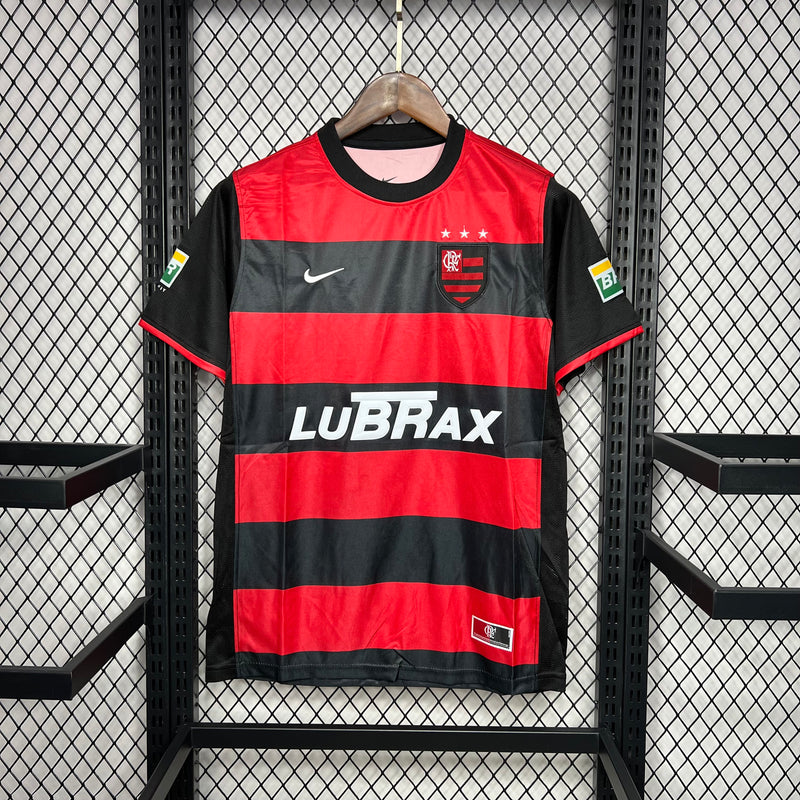 Camisa Flamengo Retrô 00/01 Nike -Vermelho e Preto