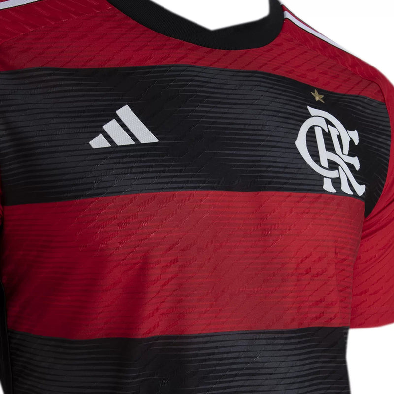 Camisa Flamengo I 23/24 adidas - versão jogador Rubro Negra