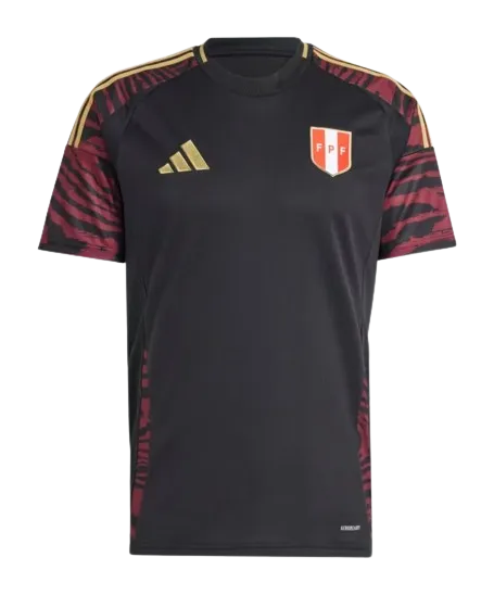 Camisa Peru I 24/25 Adidas - Preta