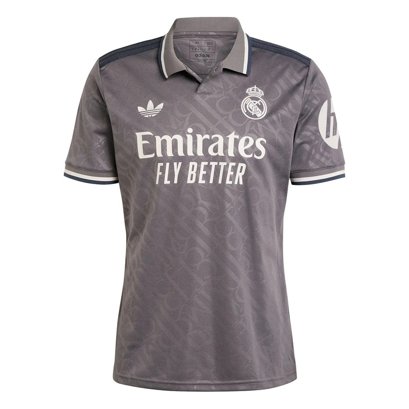 Camisa Real Madrid III 24/25 Adidas Originals - Cinza