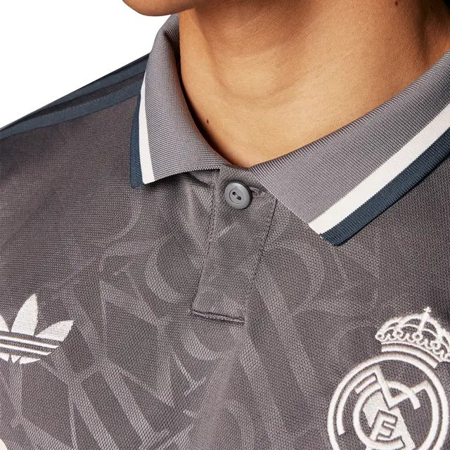 Camisa Real Madrid III 24/25 Adidas Originals - Cinza