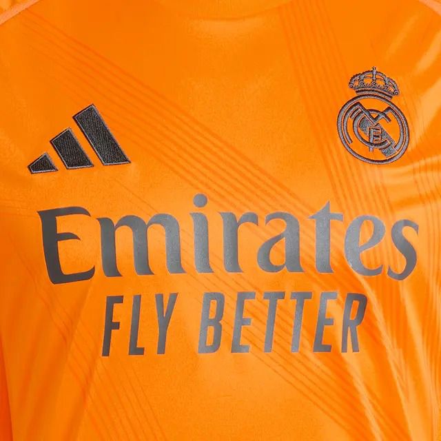 Camisa Real Madrid II 24/25 Adidas - Laranja