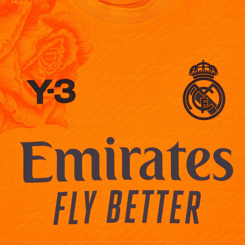 Camisa Versão Jogador Real Madrid IIII 24/25 Adidas - Laranja