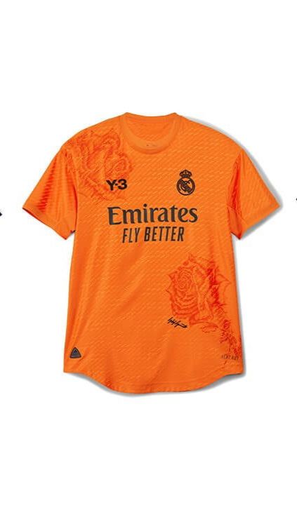 Camisa Versão Jogador Real Madrid IIII 24/25 Adidas - Laranja