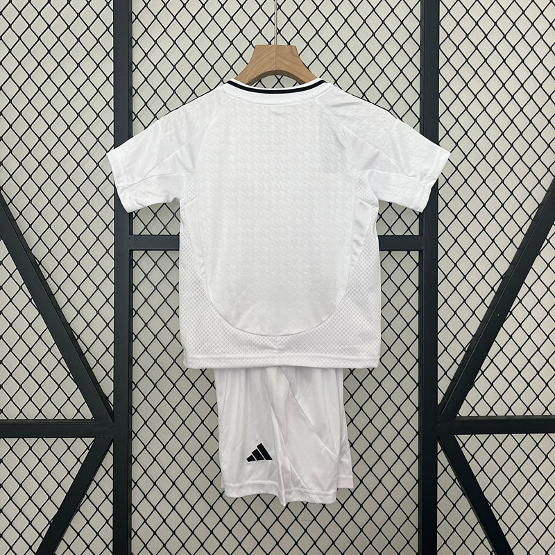 Kit Infantil Real Madrid 24/25 Adidas - Branco