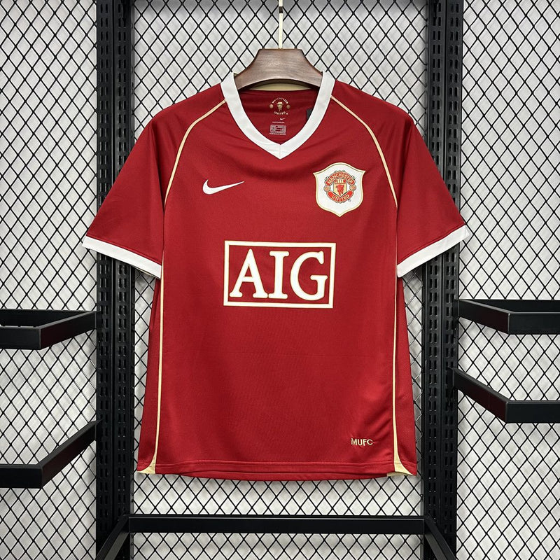 Camisa Manchester United Retrô 06/07 Nike - Vermelha