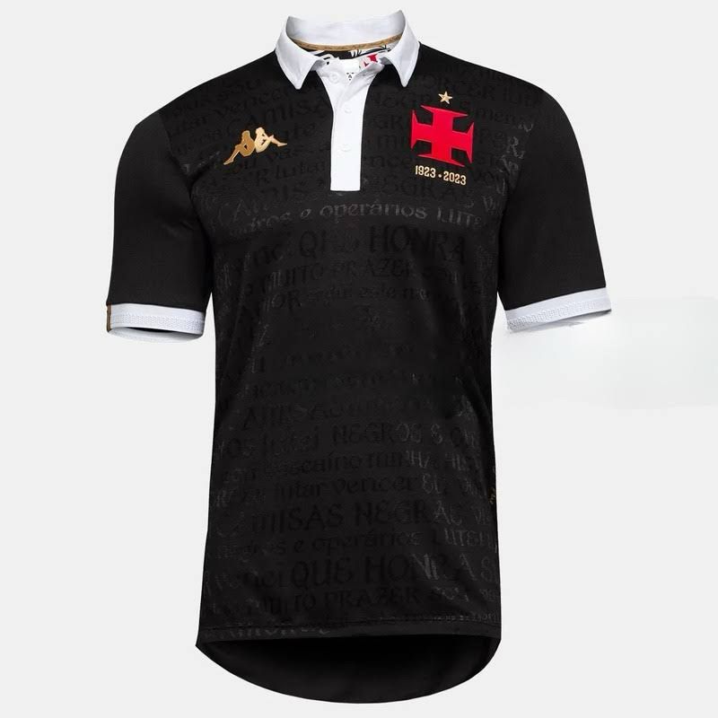 Camisa Vasco da Gama III 23/24 Kappa - Camisas Negras