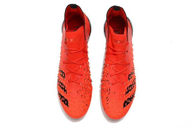 Chuteira Campo Adidas Predator Freak .1 FG Red - Cano Alto