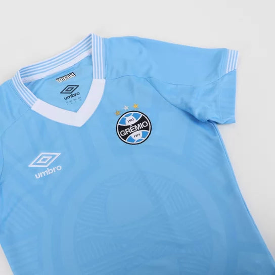 Camisa Feminina Grêmio III 22/23 Umbro - Azul